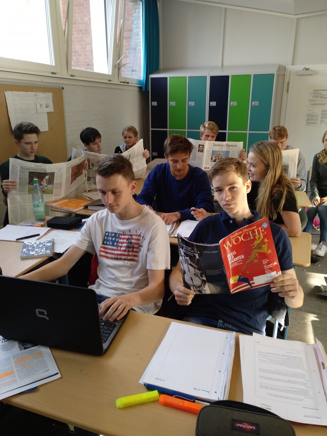 Das Zeitungsprojekt „Jugend und Wirtschaft“ im PGWProfil Wilhelm